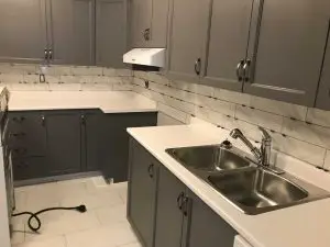Backsplash Tile Installation