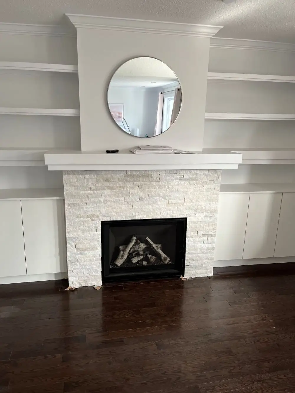 vinyl flooring in living room