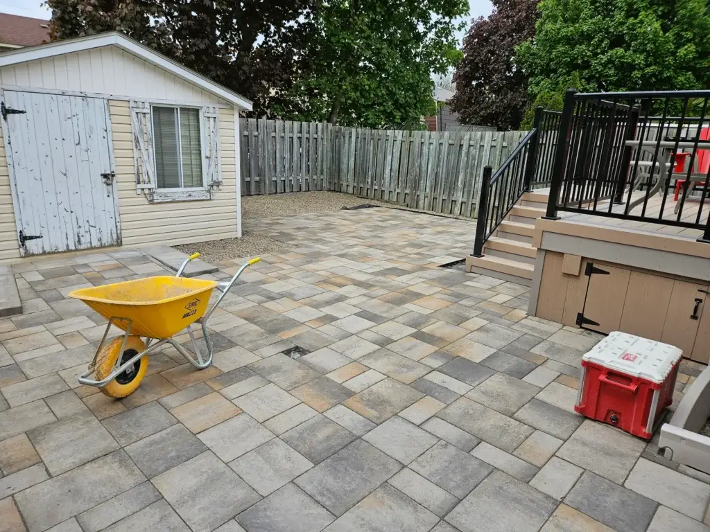 PVC Deck with Interlock in Kanata