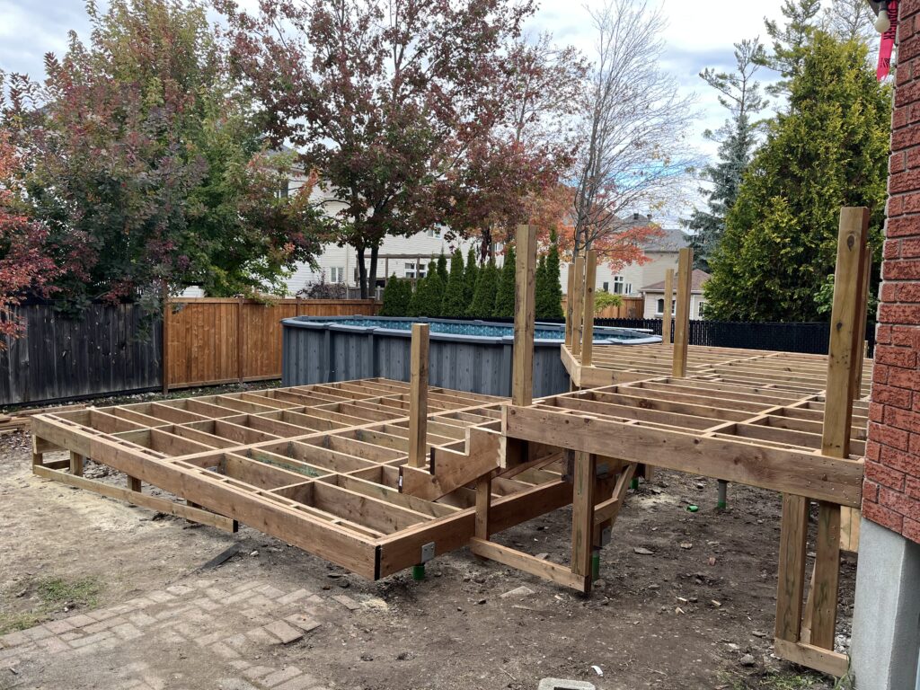 Multi Level Kanata Pool Deck with Gazebo - Jack Built - Ottawa Deck ...