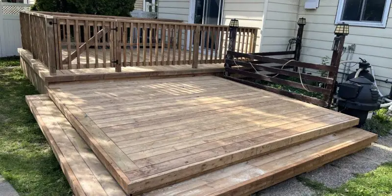 As an Orleans deck company we provide a professionally built deck