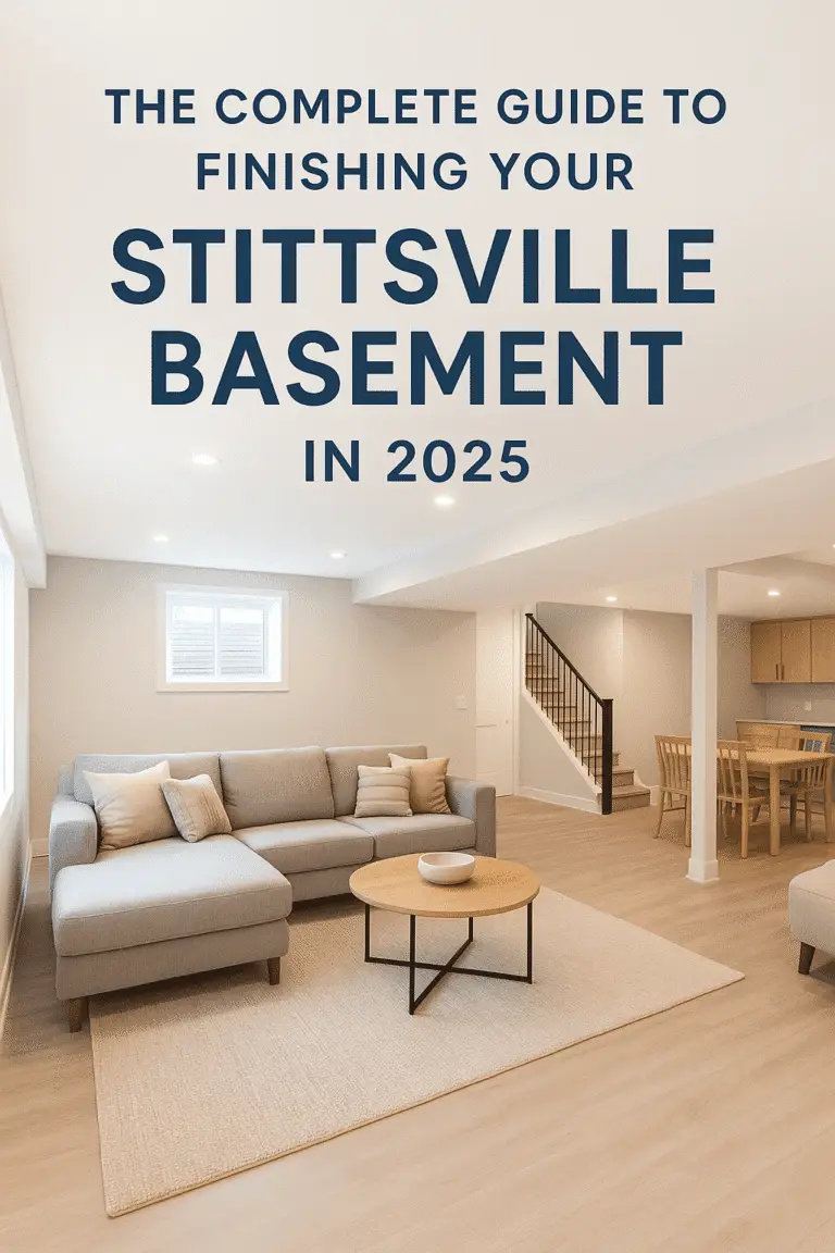 Stittsville basement guide photo